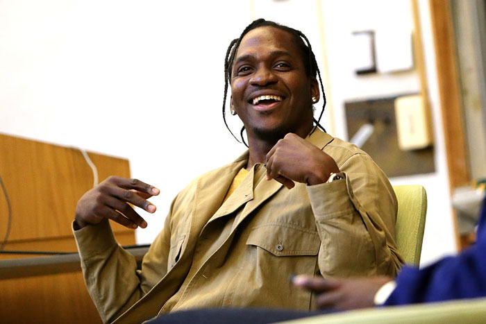 Pusha T Delivers a Lecture at Harvard