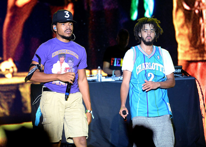 J. Cole Brings Out Chance the Rapper at Banaroo [VIDEO]