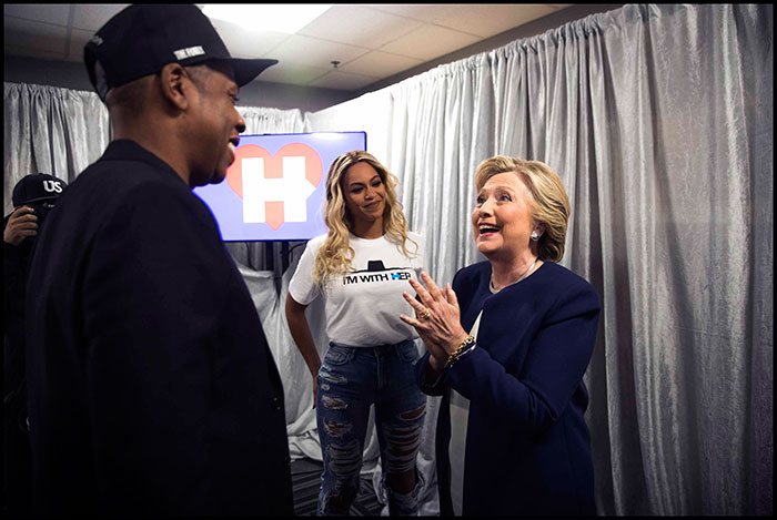 Live Stream: Jay Z, Beyoncé &  J. Cole Perform For Hillary Clinton [VIDEO]