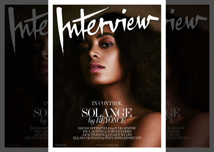 Beyoncé Interviews Solange For Interview Magazine
