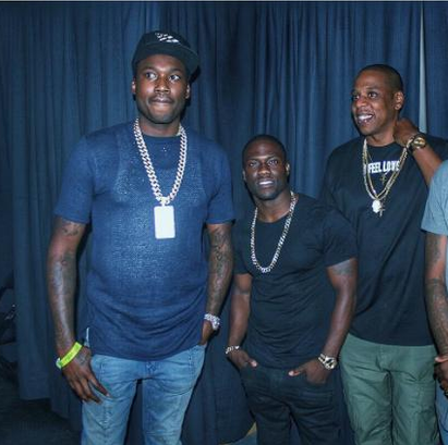 Meek Mill Sentenced to Prison for Violating Parole; JAY-Z & Kevin Hart Show Support