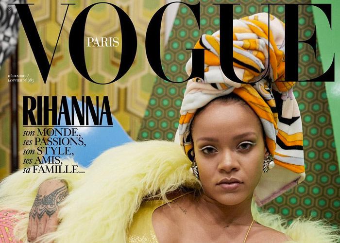 Rihanna Covers Vogue Paris