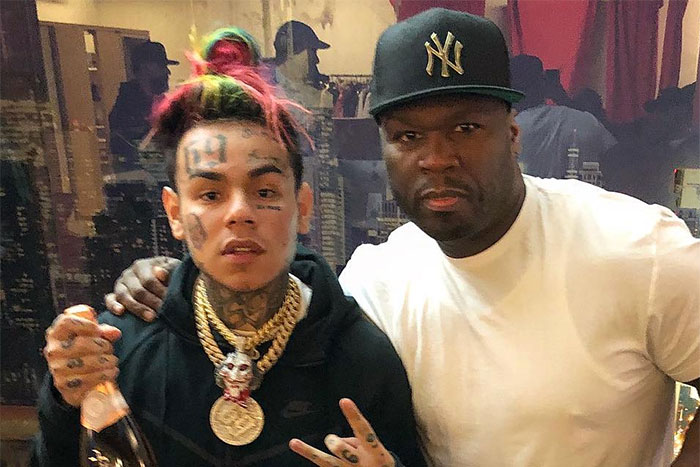 50 Cent Co-Signs 6ix9ine [VIDEO]