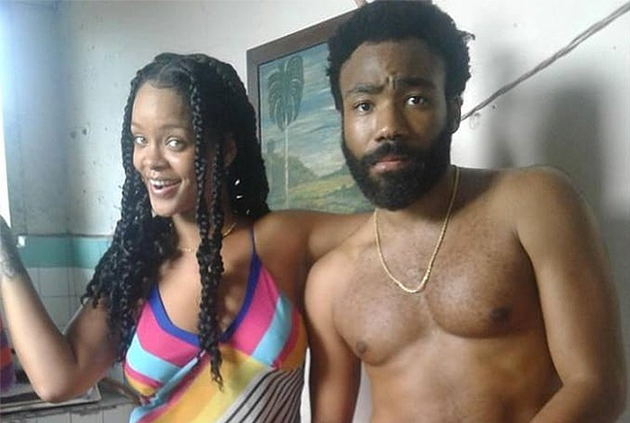 Rihanna & Donald Glover Shoot a Film in Cuba [PHOTOS]