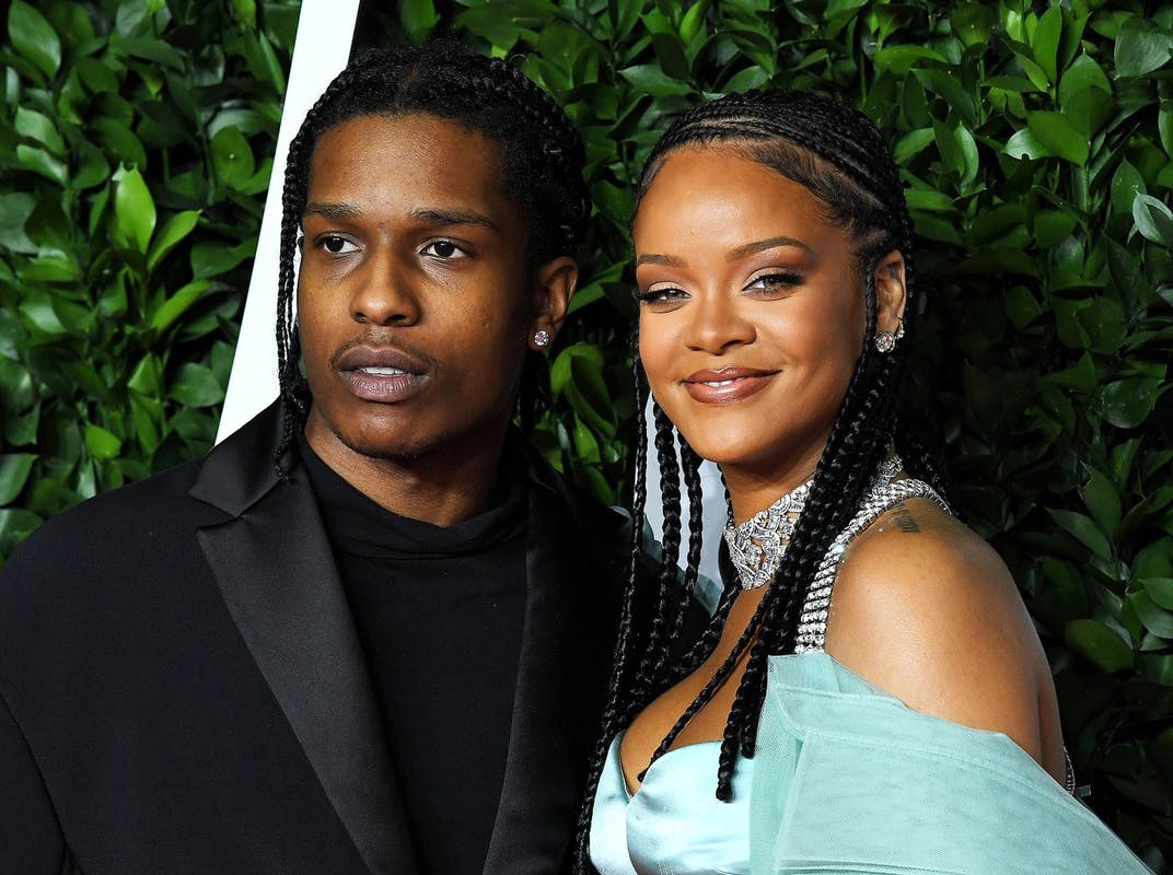 Rihanna & A$AP Rocky Meet Up For Date Night in New York