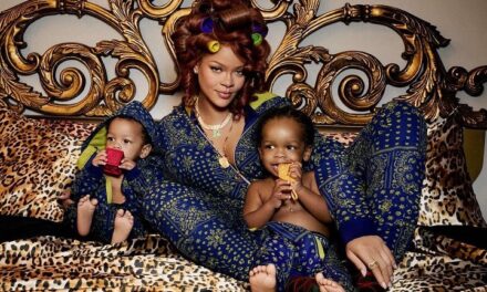 Rihanna and Kids Match in Festive Onesies for Savage X Fenty’s Holiday Campaign